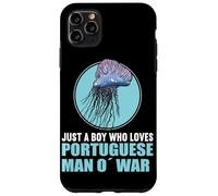 Just a Boy who loves Portuguese Man o' war Case for iPhone 11 Pro Max