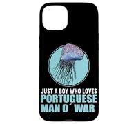 Just a Boy who loves Portuguese Man o' war Case for iPhone 15 Plus