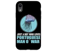 Just a Boy who loves Portuguese Man o' war Case for iPhone XR