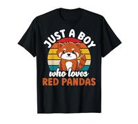 Just A Boy Who Loves Red Pandas Animal T-Shirt