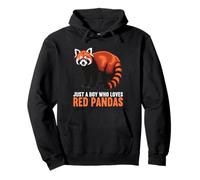 Just a Boy who loves Red Pandas Red Panda Pullover Hoodie