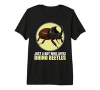 Just a Boy who Loves Rhino Beetles Rhino Beetle Premium T-Shirt