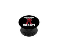 Just a boy who loves robots, Robot PopSockets Adhesive PopGrip