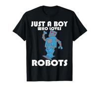 Just a boy who loves robots, Robot T-Shirt