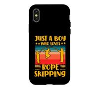 Just a Boy who loves Rope Skipping Case for iPhone X/XS