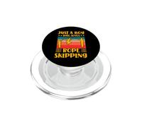 Just a Boy who loves Rope Skipping PopSockets PopGrip for MagSafe
