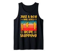 Just a Boy who Loves Rope Skipping Tank Top