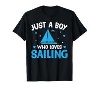 Just a Boy Who Loves Sailing T-Shirt