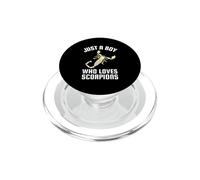 Just A Boy Who Loves Scorpions PopSockets PopGrip for MagSafe