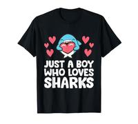 Just A Boy Who Loves Sharks T-Shirt