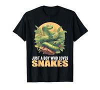 Just a Boy who loves Snakes. Snakes Snake T-Shirt