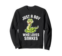 Just A Boy Who Loves Snakes Sweatshirt