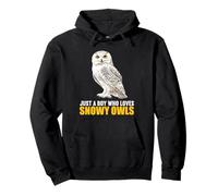 Just a Boy who loves Snowy Owls. Snowy Owls Snowy Owl Pullover Hoodie