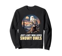 Just a Boy who loves Snowy Owls. Snowy Owls Snowy Owl Sweatshirt