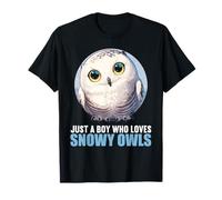 Just a Boy who loves Snowy Owls. Snowy Owls Snowy Owl T-Shirt
