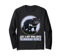 Just a Boy who Loves Tasmanian Devils Tasmanian Devil Long Sleeve T-Shirt