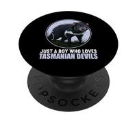 Just a Boy who loves Tasmanian Devils Tasmanian Devil PopSockets Adhesive PopGrip