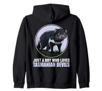 Just a Boy who loves Tasmanian Devils Tasmanian Devil Zip Hoodie