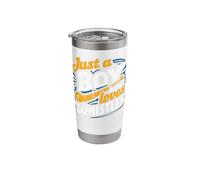 Just A Boy Who Loves Tin Whistle Stainless Steel Insulated Tumbler
