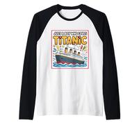 Just a boy who Loves Titanic RMS Titanic Cute idea for Boys Raglan Baseball Tee