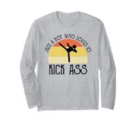 Just A Boy Who Loves to Kick Ass Long Sleeve T-Shirt