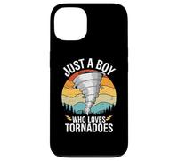 Just A Boy Who Loves Tornadoes Boys Kids Hurricane Storm Case for iPhone 13