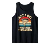 Just A Boy Who Loves Tornadoes Tank Top