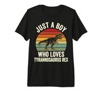 Just A Boy Who Loves Tyrannosaurus Rex Premium T-Shirt