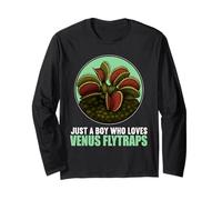 Just a Boy who Loves Venus Flytraps Venus Flytrap Long Sleeve T-Shirt