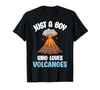 Just A Boy Who Loves Volcanoes Eruption T-Shirt