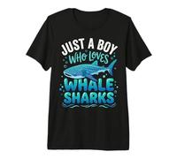 Just A Boy Who Loves Whale Sharks Premium T-Shirt