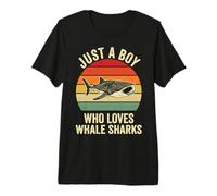 Just A Boy Who Loves Whale Sharks Premium T-Shirt