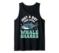 Just A Boy Who Loves Whale Sharks Tank Top