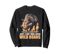 Just a Boy who loves Wild Boars. Wild Boars Wild Boar Sweatshirt