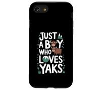Just A Boy who loves YAKS T-Shirt Funny YAK Case for iPhone SE (2020) / 7/8