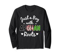 Just A Boy with Afghan Roots Afghanistan Men Boys Long Sleeve T-Shirt