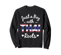 Just A Boy With Thai Roots Thailand Heritage Sweatshirt