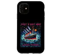 Just a Boys who loves RMS Titanic, Remembrance Titanic, Boys Case for iPhone 11