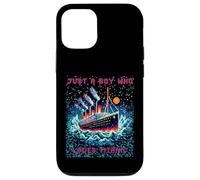 Just a Boys who loves RMS Titanic, Remembrance Titanic, Boys Case for iPhone 12/12 Pro