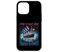 Just a Boys who loves RMS Titanic, Remembrance Titanic, Boys Case for iPhone 12 Pro Max