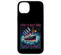 Just a Boys who loves RMS Titanic, Remembrance Titanic, Boys Case for iPhone 14 Plus