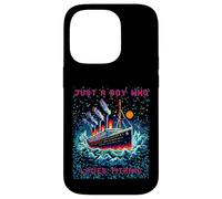 Just a Boys who loves RMS Titanic, Remembrance Titanic, Boys Case for iPhone 14 Pro