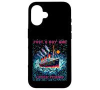 Just a Boys who loves RMS Titanic, Remembrance Titanic, Boys Case for iPhone 16
