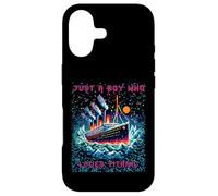 Just a Boys who loves RMS Titanic, Remembrance Titanic, Boys Case for iPhone 17