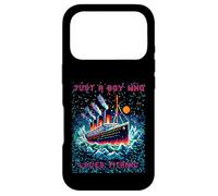 Just a Boys who loves RMS Titanic, Remembrance Titanic, Boys Case for iPhone 17 Pro