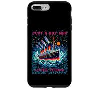 Just a Boys who loves RMS Titanic, Remembrance Titanic, Boys Case for iPhone 7 Plus/8 Plus