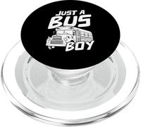 JUST A Bus BOY Bus Enthusiast PopSockets PopGrip for MagSafe