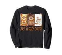 Just a Cozy Goose Fall Vibes for Animal Lovers at Sweatshirt