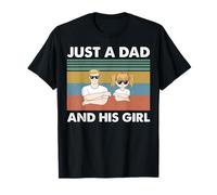 Just A Dad And His Girl Daddy Father's Day 2025 T-Shirt