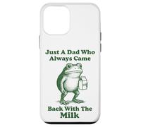 Just A Dad Who Always Came Back With The Milk Frog Case for iPhone 12 mini